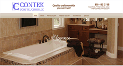 Desktop Screenshot of contekconstruction.com